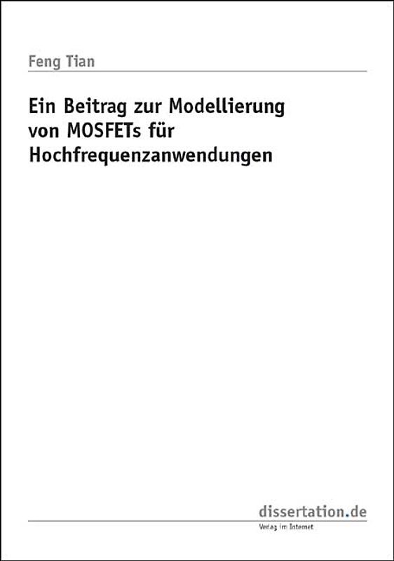 Ein Beitrag zur Modellierung von MOSFETs für Hochfrequenzanwendungen