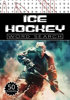 Ice Hockey Word Search: 50 Puzzles, Word Find, Vocabulary Activity Book for Kids, Adults and Seniors, 7x10 inches, 50 pages