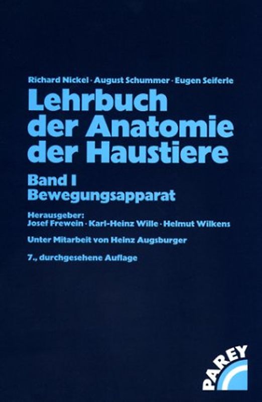 Lehrbuch der Anatomie der Haustiere