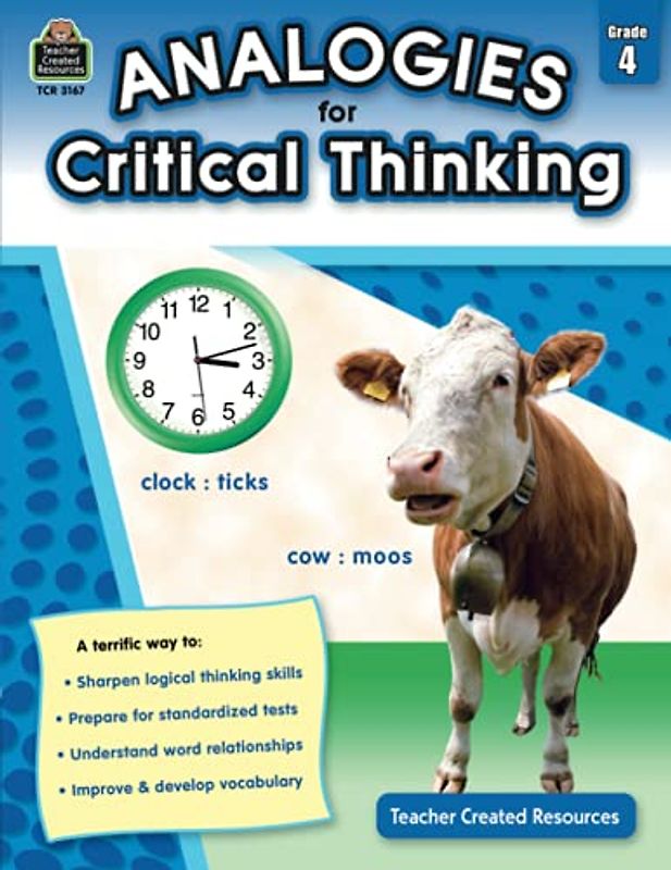 Analogies for Critical Thinking Grade 4: Grade 4
