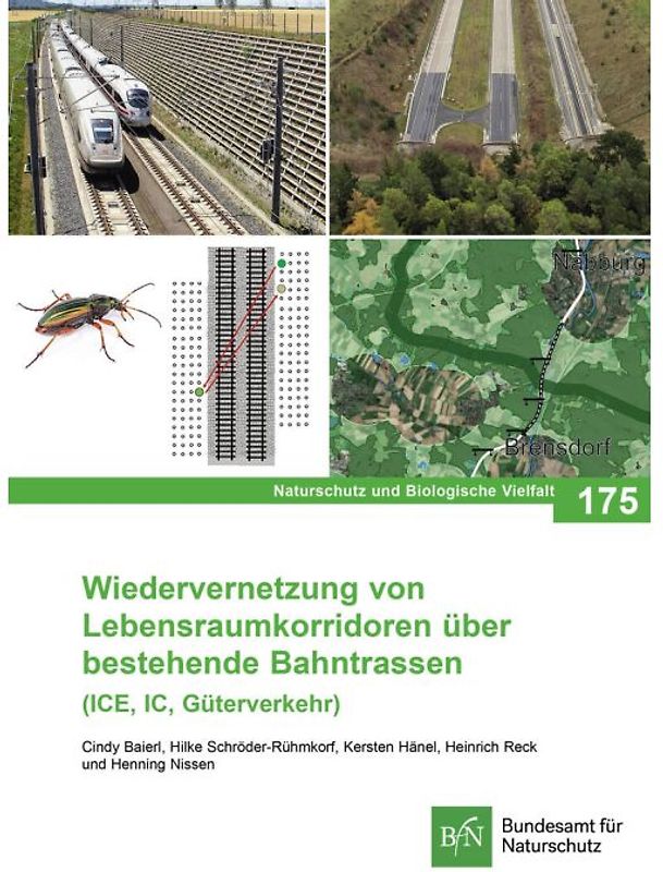 NaBiV Heft 175 Wiedervernetzung von Lebensraumkorridoren über bestehende Bahntrassen