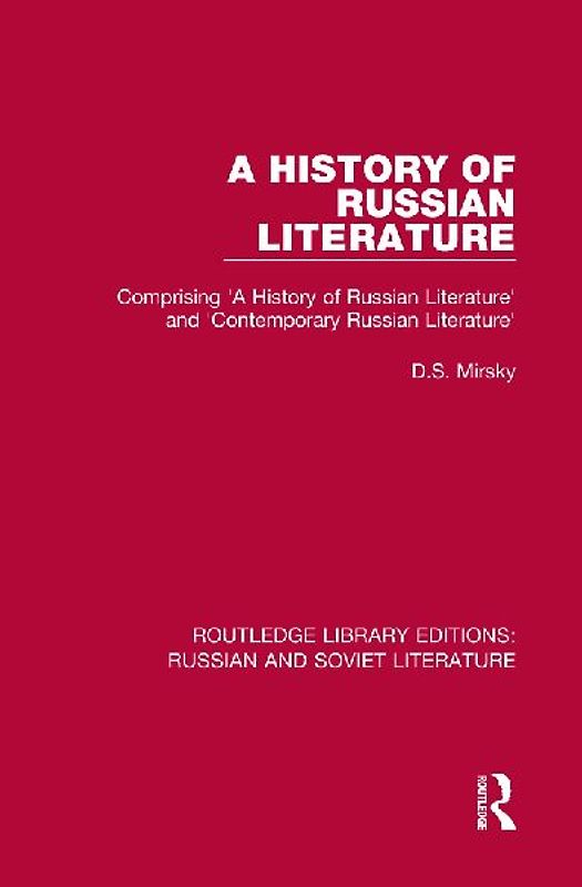 A History of Russian Literature