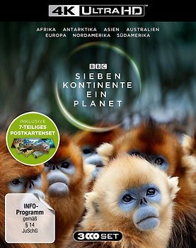Sieben Kontinente - Ein Planet 4K Ultra HD Blu-ray