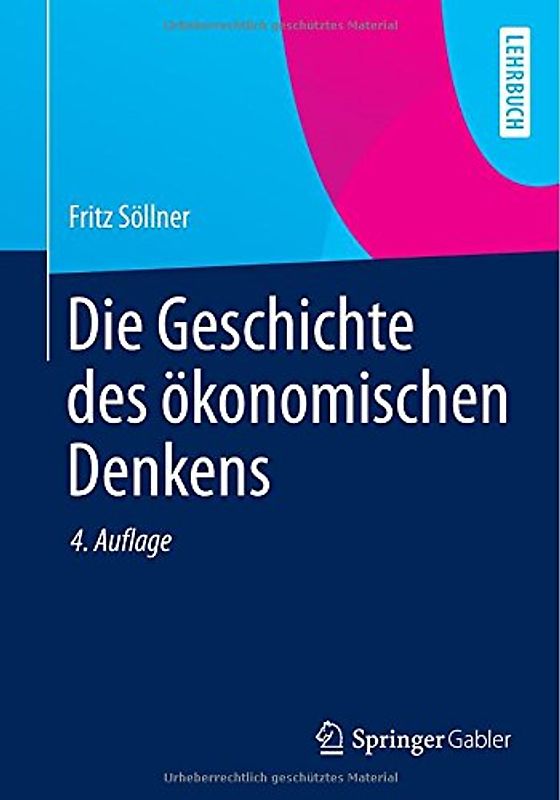 Die Geschichte des ökonomischen Denkens