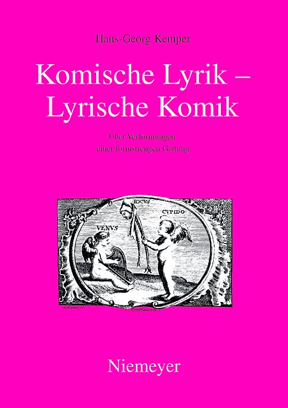 Komische Lyrik – Lyrische Komik