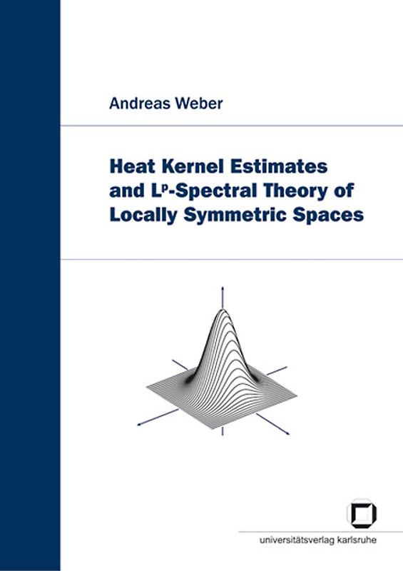 Heat kernel estimates and L^p-spectral theory of locally symmetric spaces