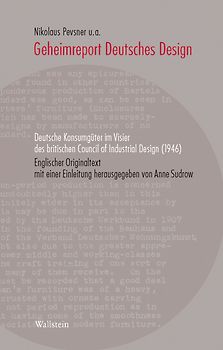 Geheimreport Deutsches Design