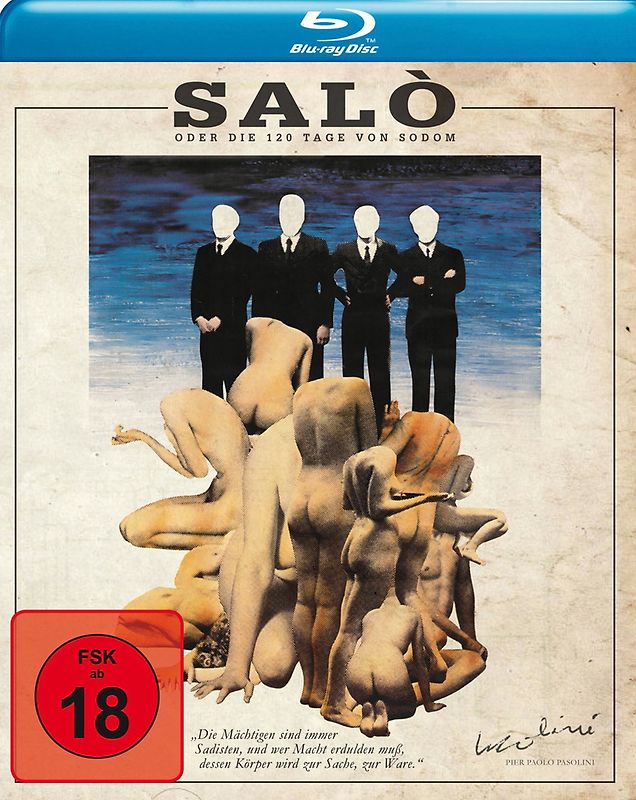 Salo oder die 120 Tage von Sodom [Blu-ray] Blu-ray Disc