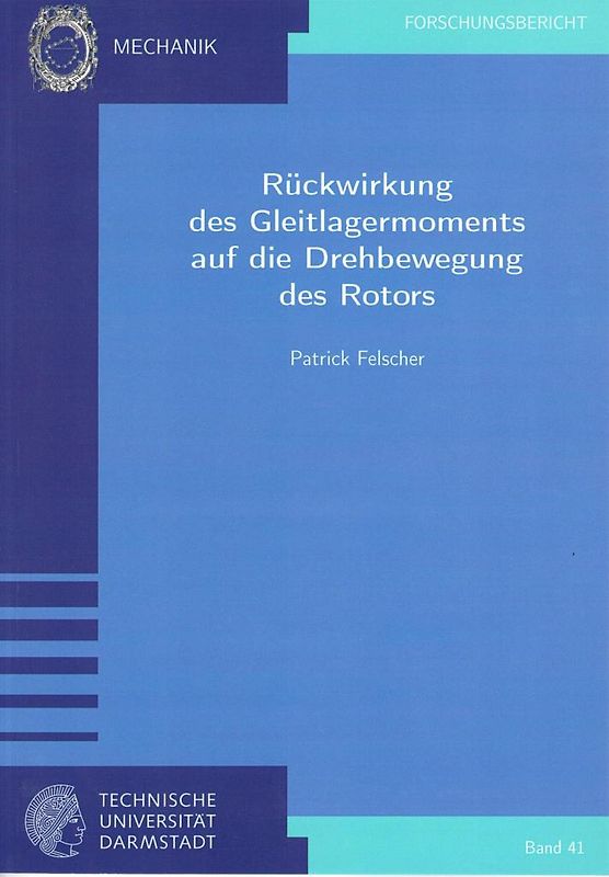 Rückwirkung des Gleitlagermoments auf die Drehbewegung des Rotors