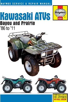 Kawasaki Bayou & Prarie ATVs (86 - 11)