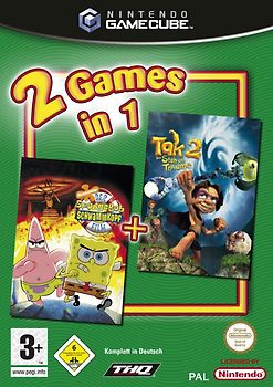 SpongeBob Schwammkopf - Der Film + Tak 2 (2 Games in 1) Nintendo GameCube