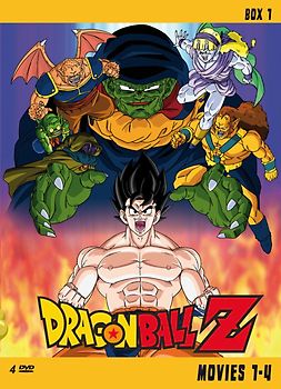 Dragonball Z - Movies 1-4 (4 DVDs) DVD