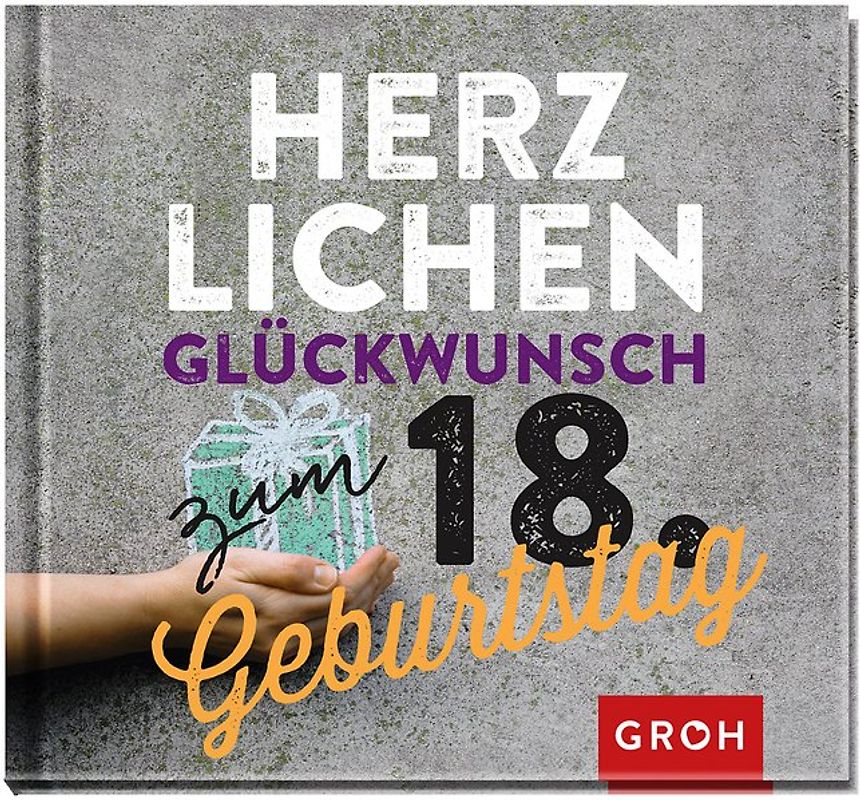 Herzlichen Glückwunsch zum 18. Geburtstag