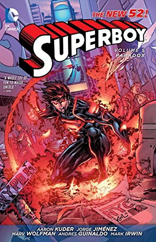 The New 52: Superboy: Vol. 5: Paradox - Marv Wolfman [Softcover]