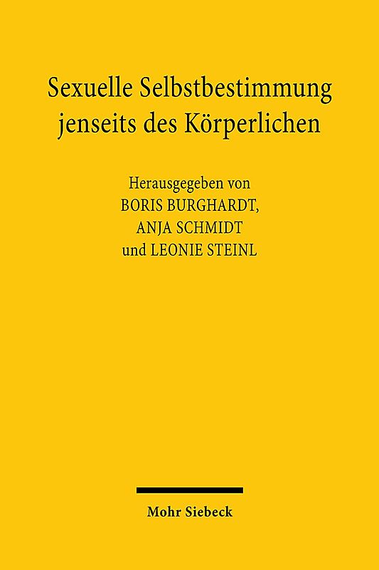 Sexuelle Selbstbestimmung jenseits des Körperlichen