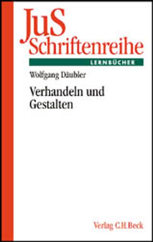 Verhandeln und Gestalten