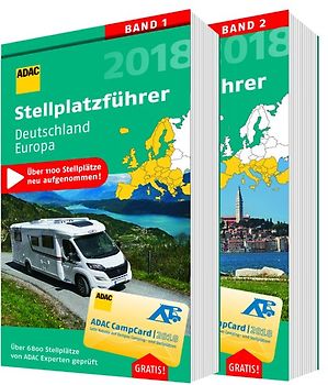 ADAC Stellplatzführer Deutschland und Europa 2018