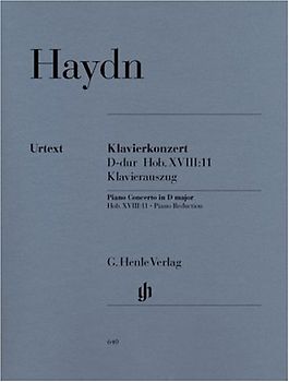 Konzert für Klavier (Cembalo) und Orchester D-dur Hob. XVIII:11; KA 4 ms - Joseph Haydn