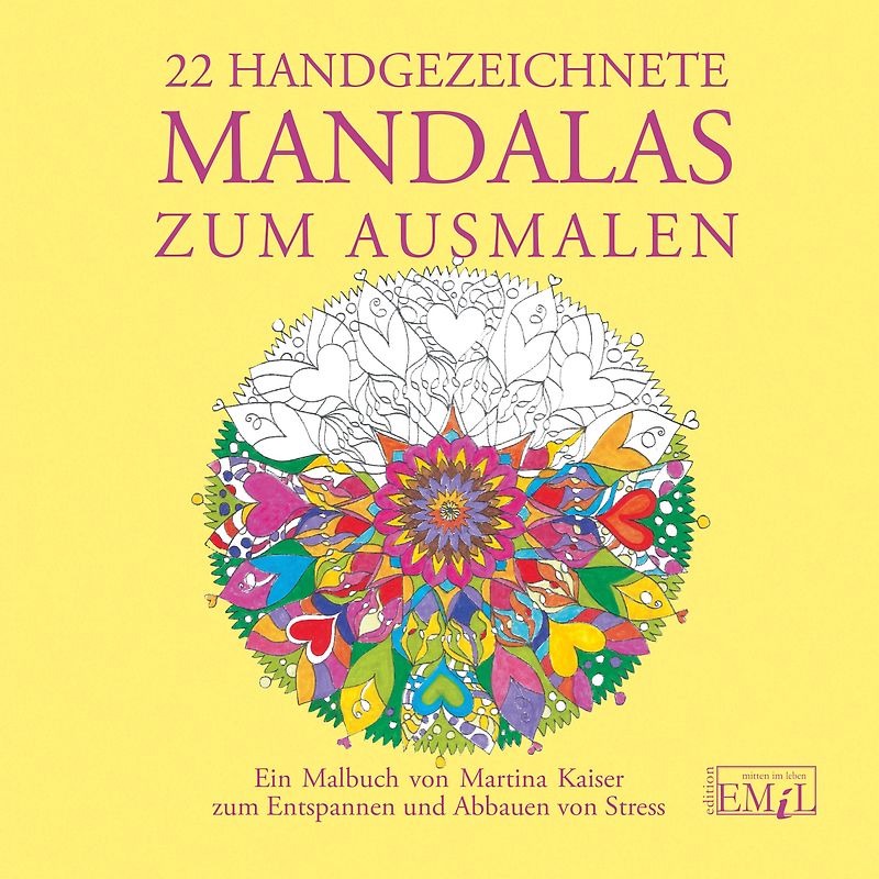 22 Handgezeichnete Mandalas zum Ausmalen
