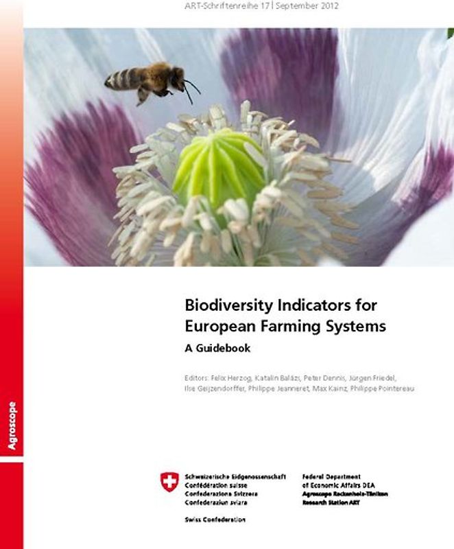 ART-Schriftenreihe 17: Biodiversity Indicators for European Farming Systems