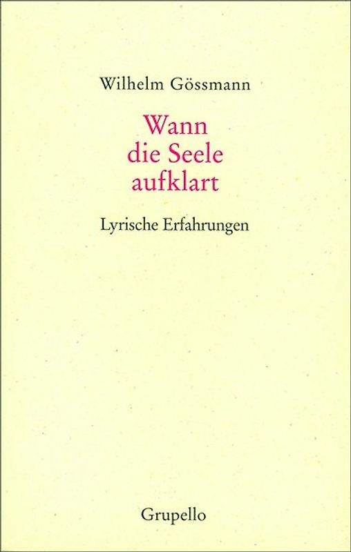 Wann die Seele aufklart