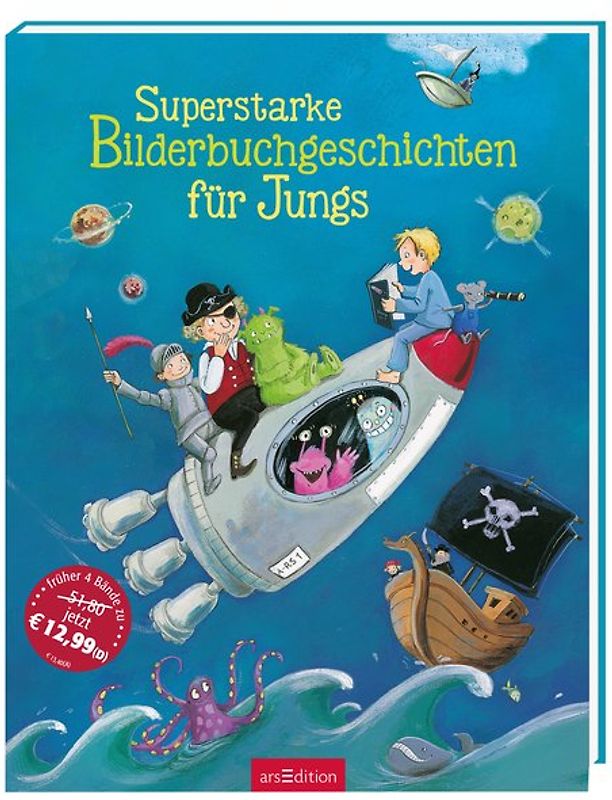 Superstarke Bilderbuchgeschichten für Jungs