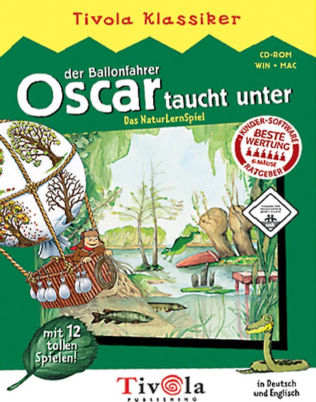 Oscar der Ballonfahrer taucht unter MacOS