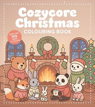 Cozycore Christmas Colouring Book