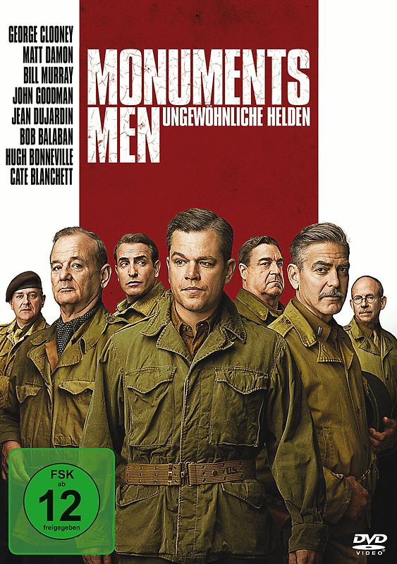 Monuments Men - Ungewöhnliche Helden DVD
