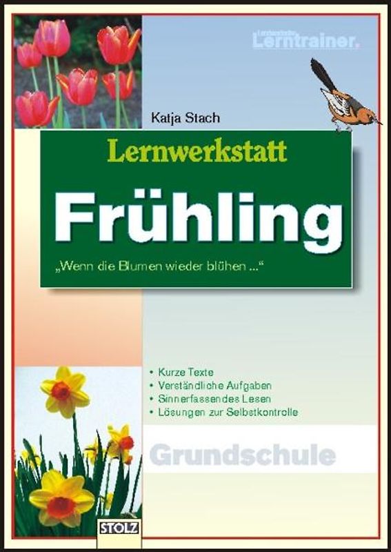 Lernwerkstatt Frühling. Textwerkstatt mit Aufgaben und Lösungen