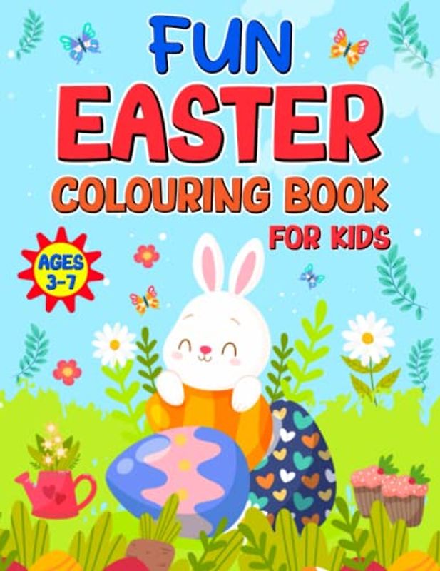 Fun Easter Colouring Book For Kids
