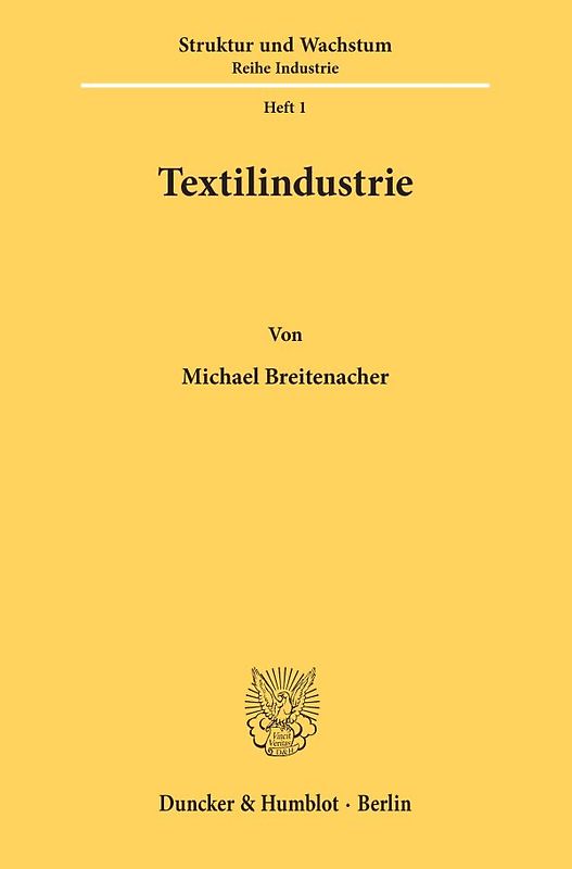 Textilindustrie.