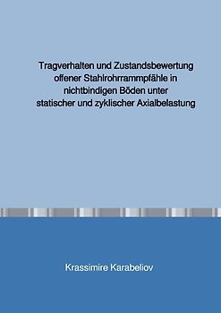 Tragverhalten und Zustandsbewertung offener Stahlrohrrammpfähle in nichtbindigen Böden unter statischer und zyklischer Axialbelastung