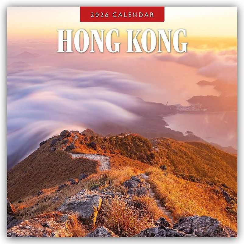 Hong Kong 2026 Square Wall Calendar