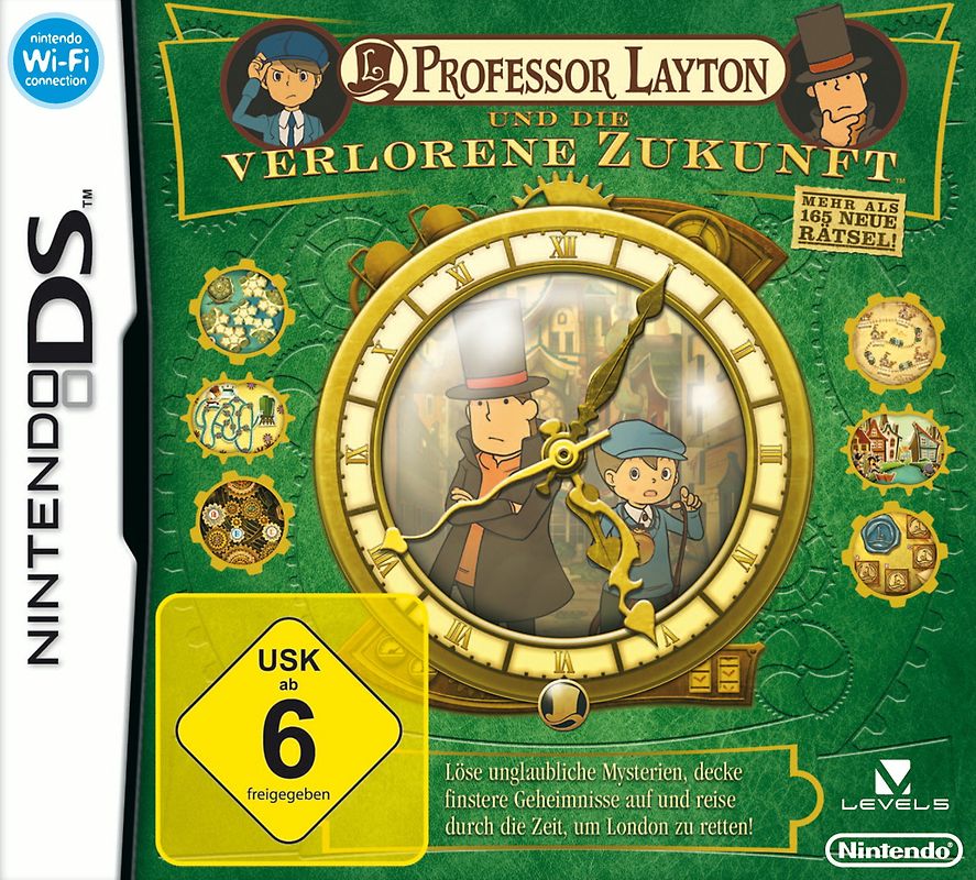 Professor Layton und die verlorene Zukunft Nintendo DS