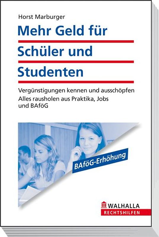 Mehr Geld für Schüler und Studenten
