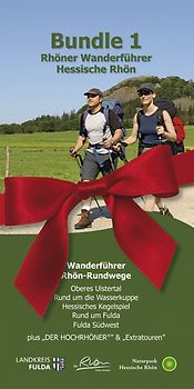 Bundel 1 Rhöner Wanderführer Hessische Rhön
