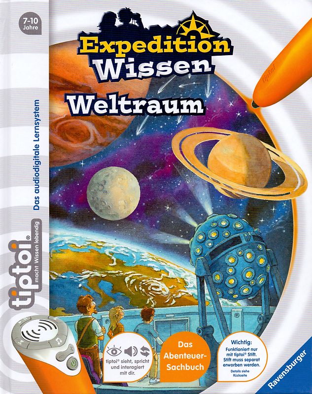 tiptoi® Expedition Wissen: Weltraum [Gebundene Ausgabe, ohne Stift]