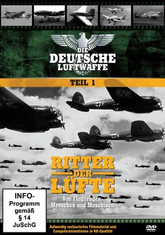 Die Deutsche Luftwaffe - Von Flugzeugen, Menschen und Maschinen DVD