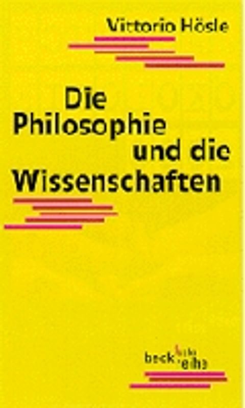 Die Philosophie und die Wissenschaften