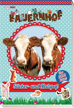 Bauernhof: Sticker- und Malspaß