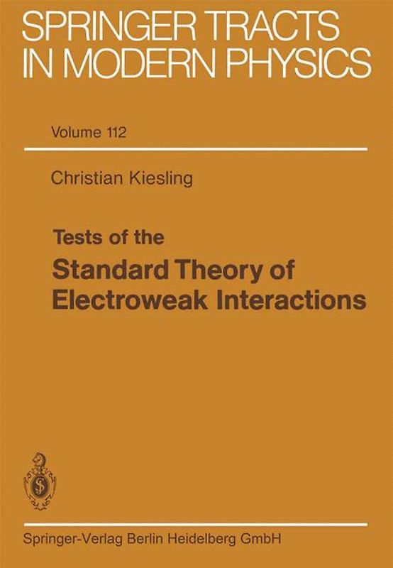 Tests of the Standard Theory of Electroweak Interactions