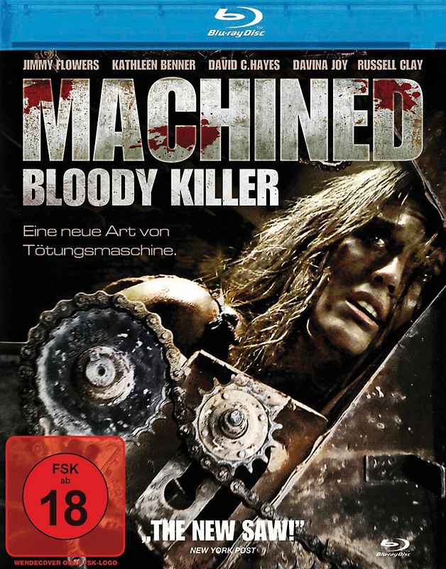 Machined - Bloody Killer Blu-ray Disc