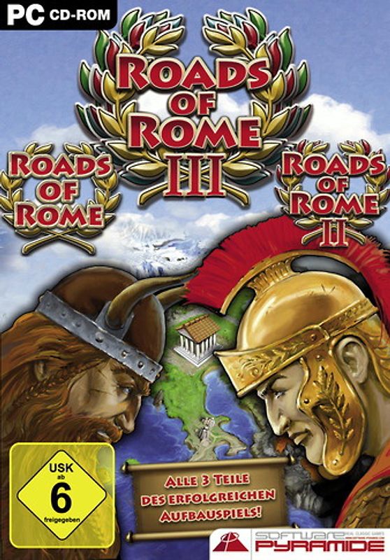 Roads of Rome Triologie [Software Pyramide] PC Spiele