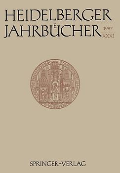 Heidelberger Jahrbücher