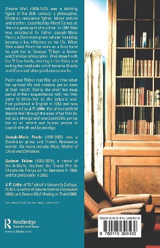 Simone Weil as we knew her