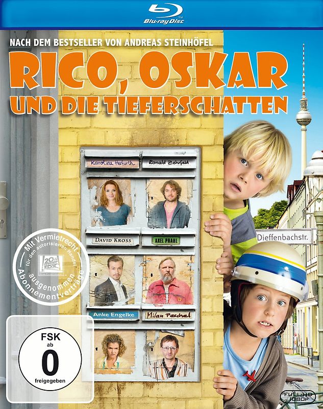 Rico, Oskar und die Tieferschatten Blu-ray Disc