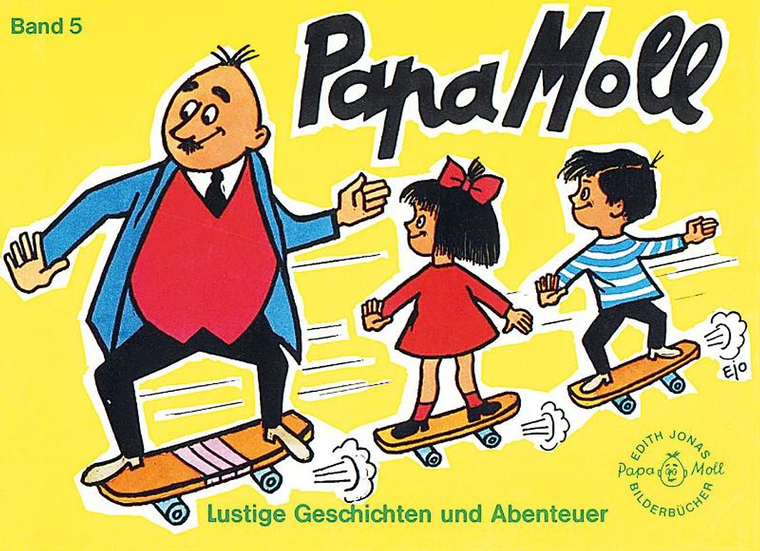 Papa Moll Band 5, gelb