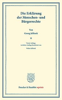 Die Erklärung der Menschen- und Bürgerrechte.