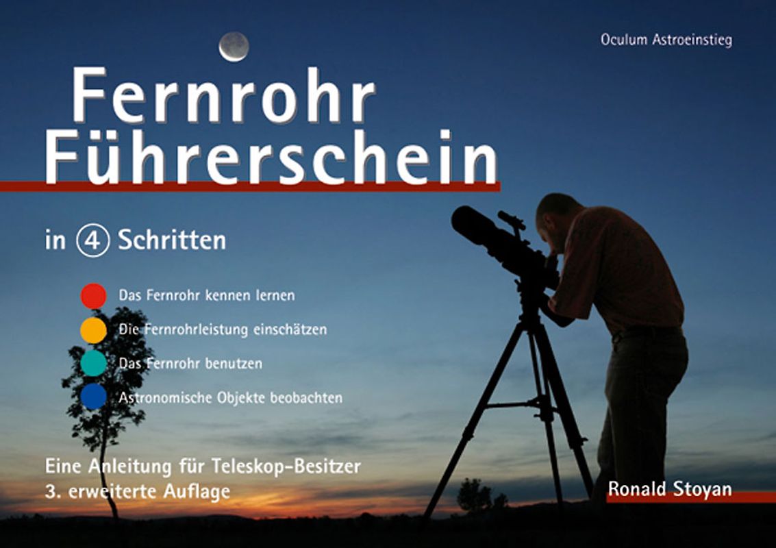 Fernrohr-Führerschein in 4 Schritten